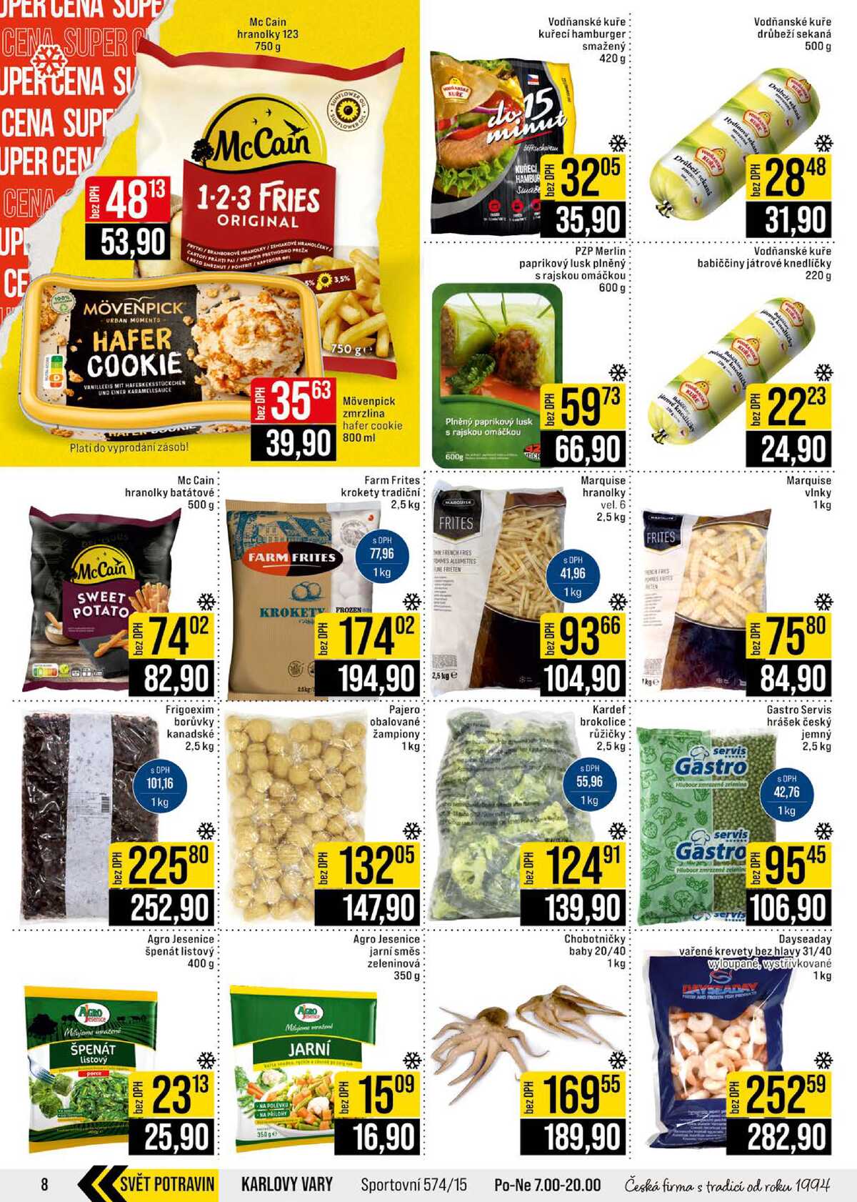 JIP Cash & Carry Brno, Praha, Ostrava, Jilemnice, Pardubice, Ostrava, Karlovy Vary, Olomouc a Zlín od 15.4. do 21.4.2026 strana 8