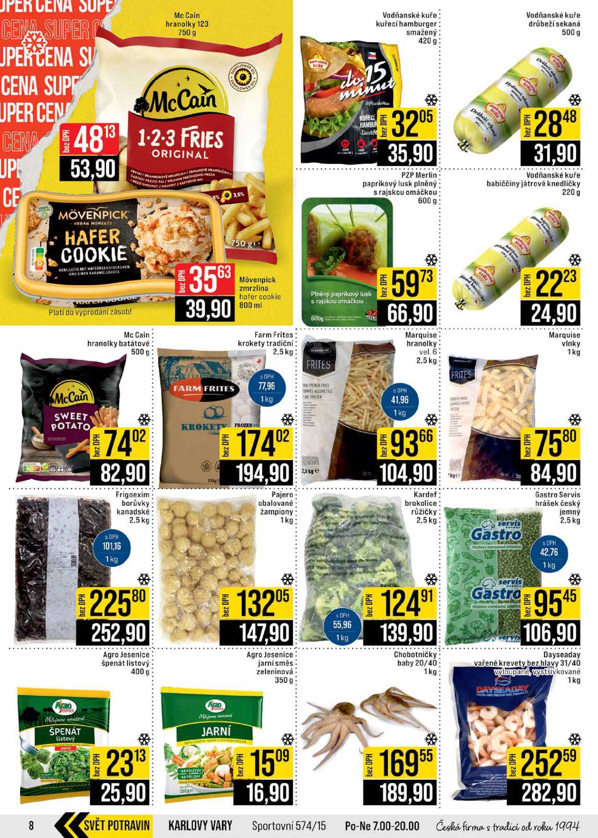 JIP Cash & Carry České Budějovice, Most, Náchod, Polička, Sušice a Svoboda nad Úpou od 15.4. do 21.4.2026 strana 8