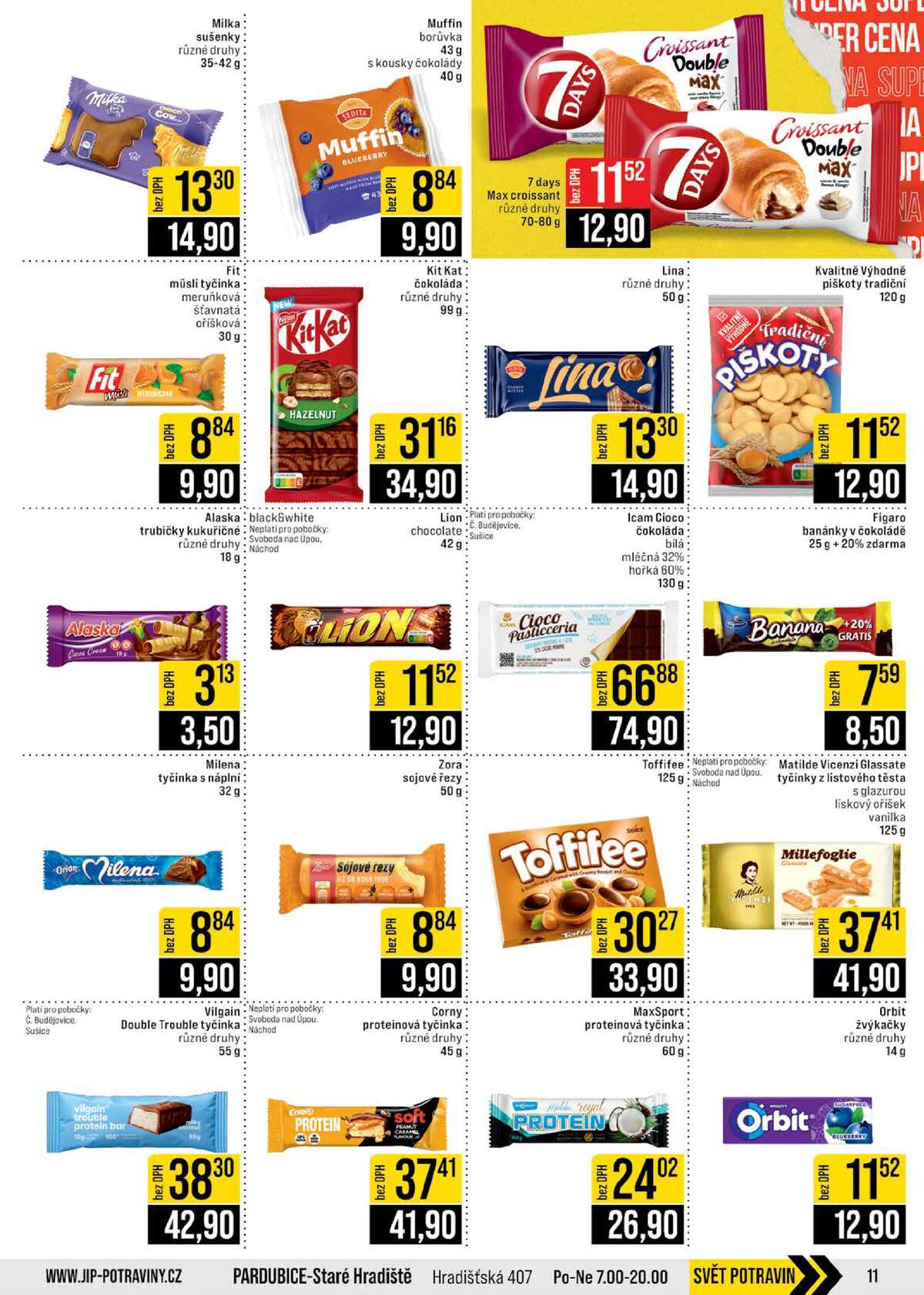 JIP Cash & Carry České Budějovice, Most, Náchod, Polička, Sušice a Svoboda nad Úpou od 15.4. do 21.4.2026 strana 11