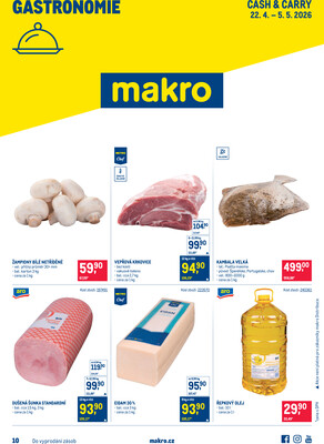 MAKRO Gastronomie do 5.5.
