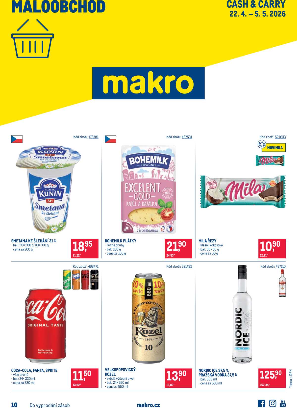 MAKRO Maloobchod od 22.4. do 5.5.2026 strana 1