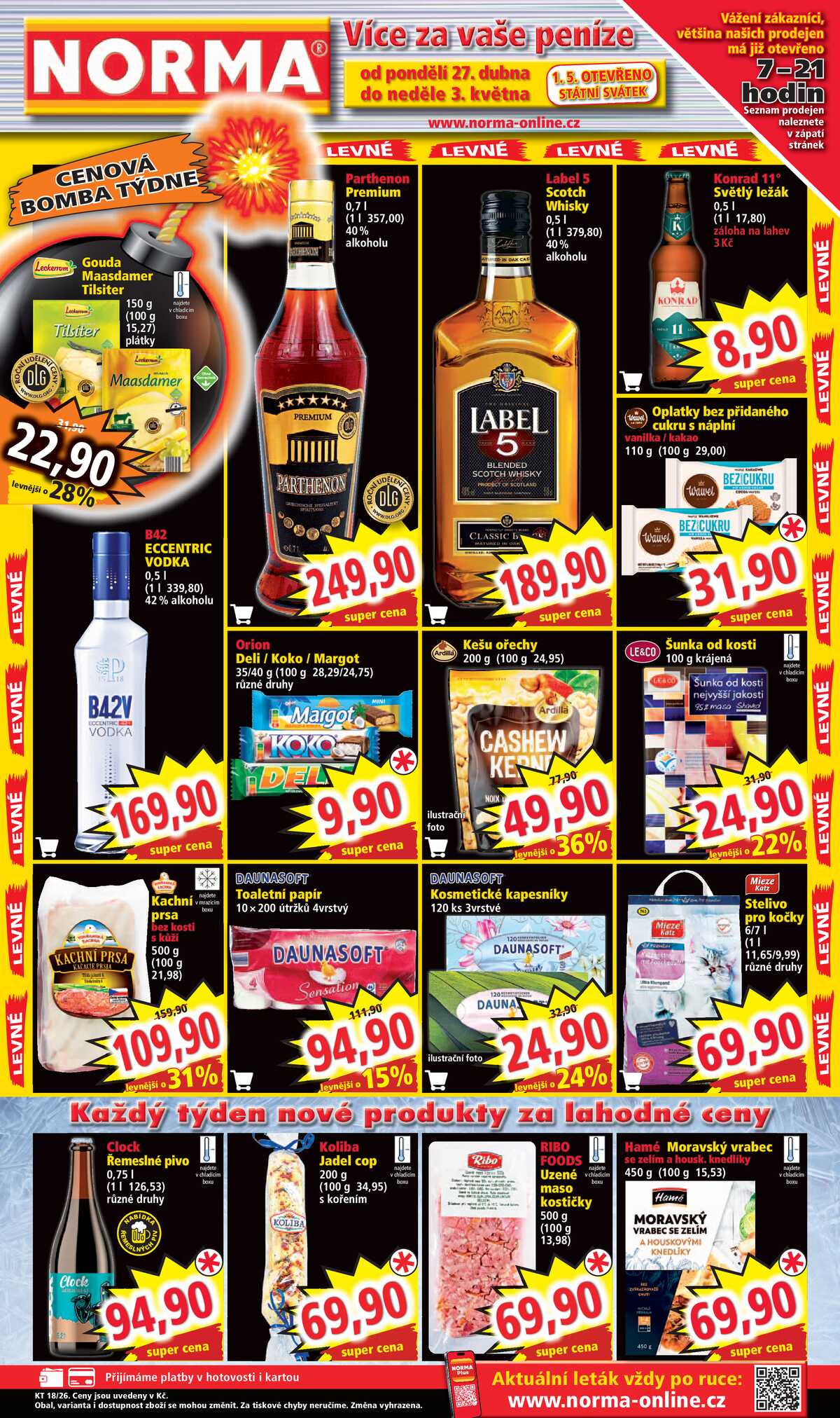 Norma II. od 27.4. do 3.5.2026 strana 1