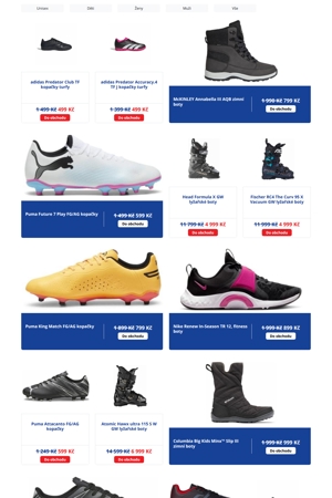 Intersport Boty - 21. 4. 2026