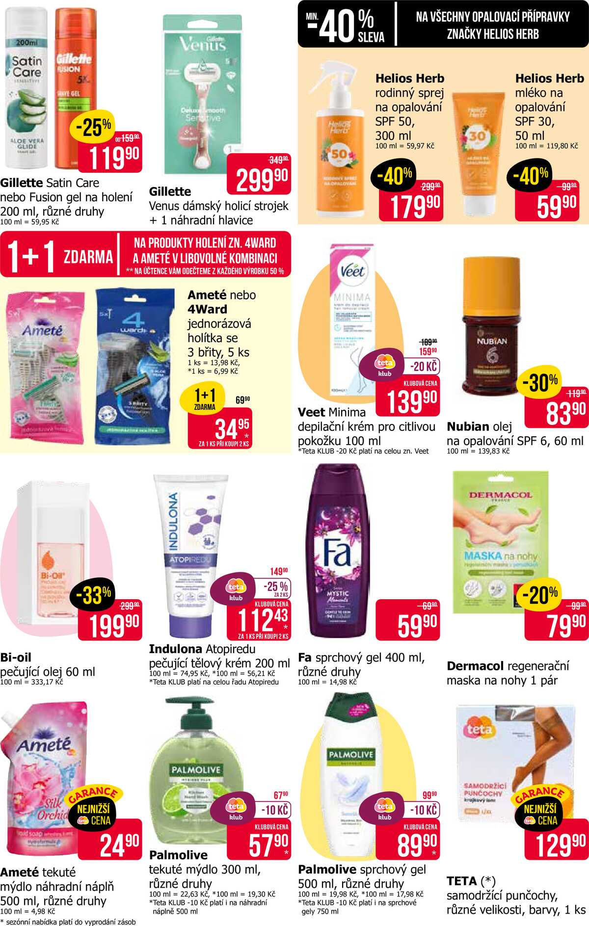 Teta drogerie  od 23.4. do 4.5.2026 strana 9