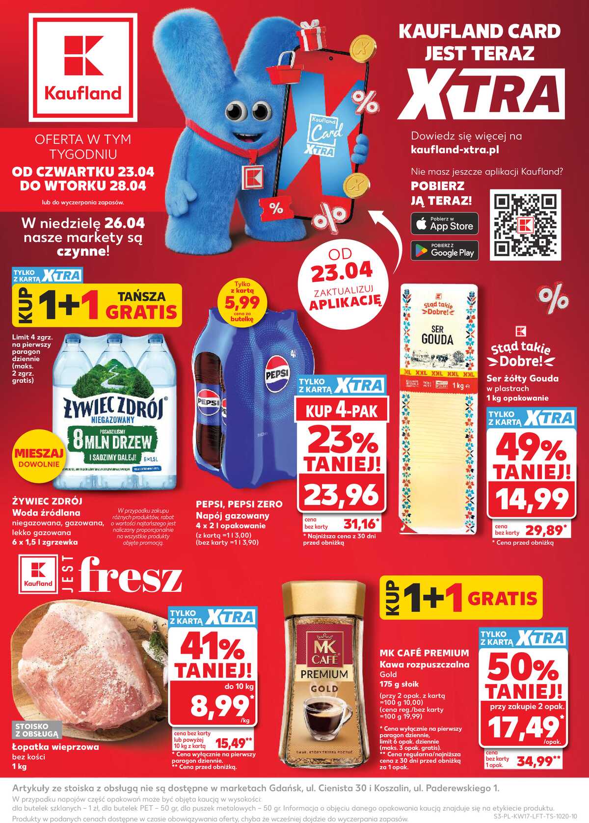 Leták Kaufland Polsko 23.4.-28.4.2026 - Noviny týdne strana 3