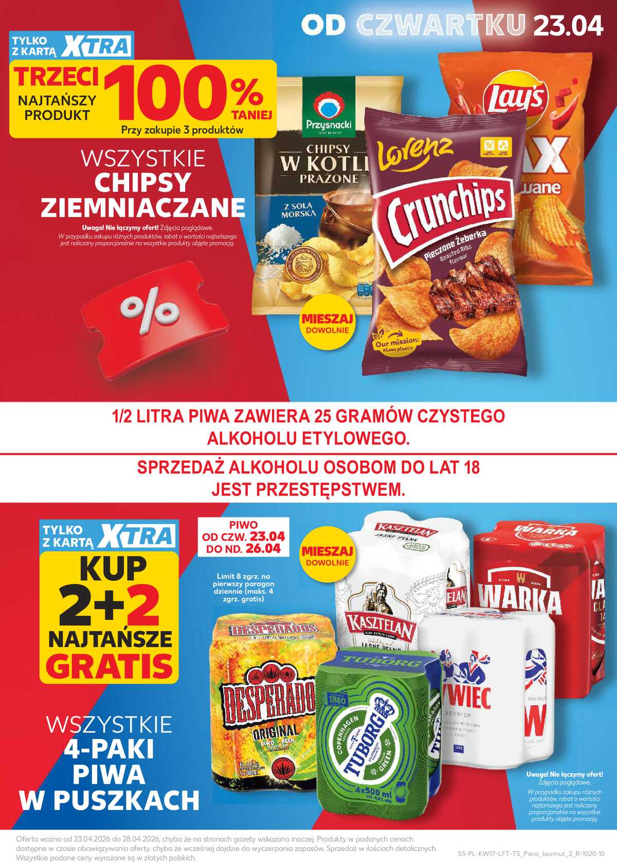 Leták Kaufland Polsko 23.4.-28.4.2026 - Noviny týdne strana 5