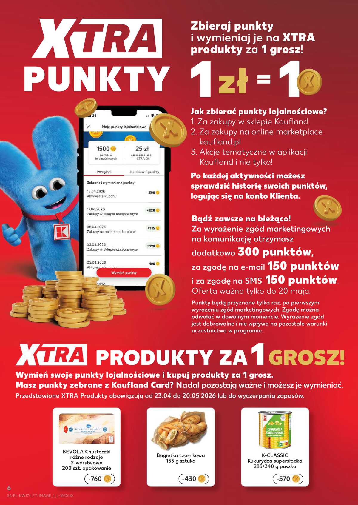 Leták Kaufland Polsko 23.4.-28.4.2026 - Noviny týdne strana 6