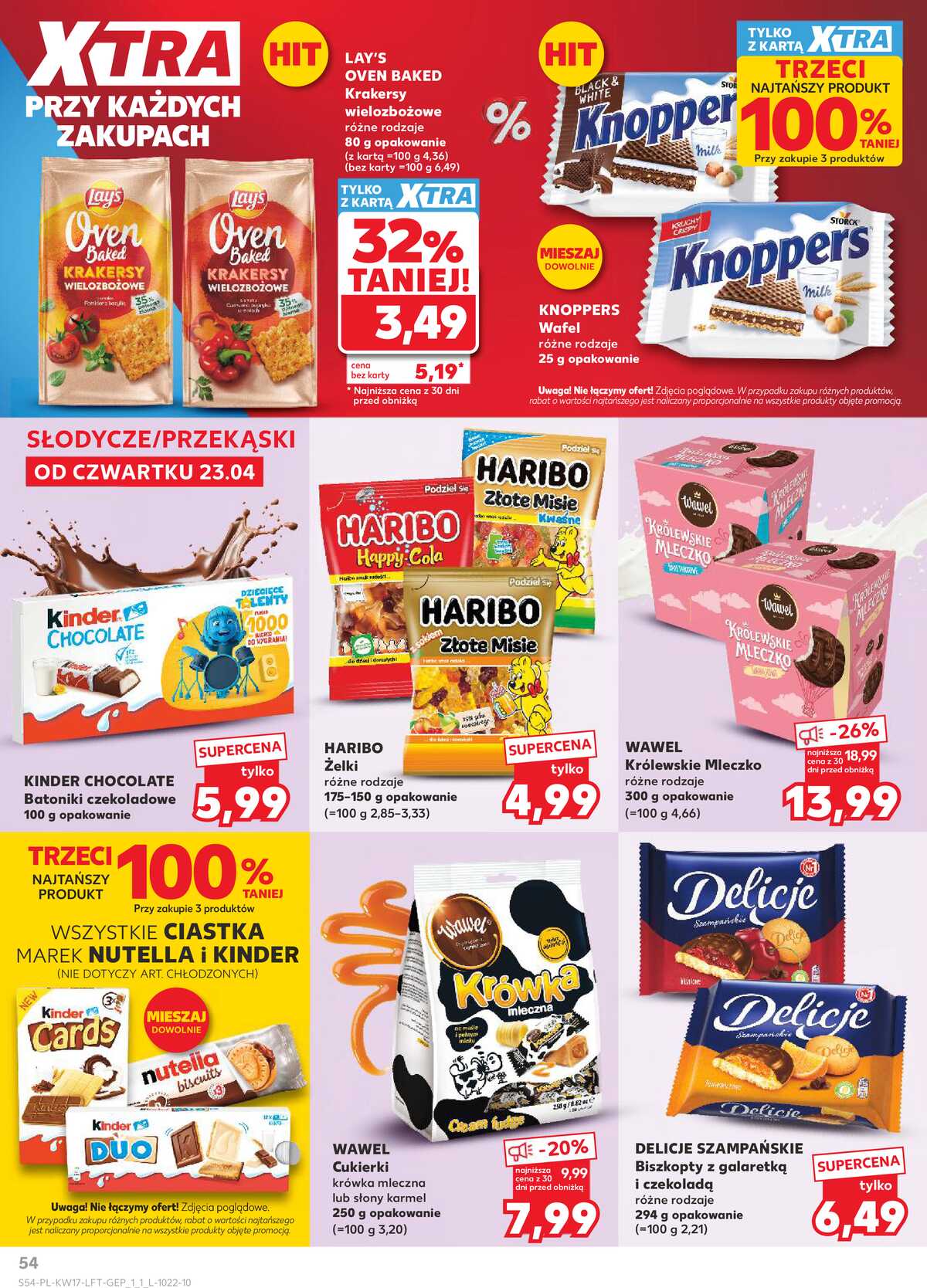 Leták Kaufland Polsko 23.4.-28.4.2026 - Noviny týdne strana 54