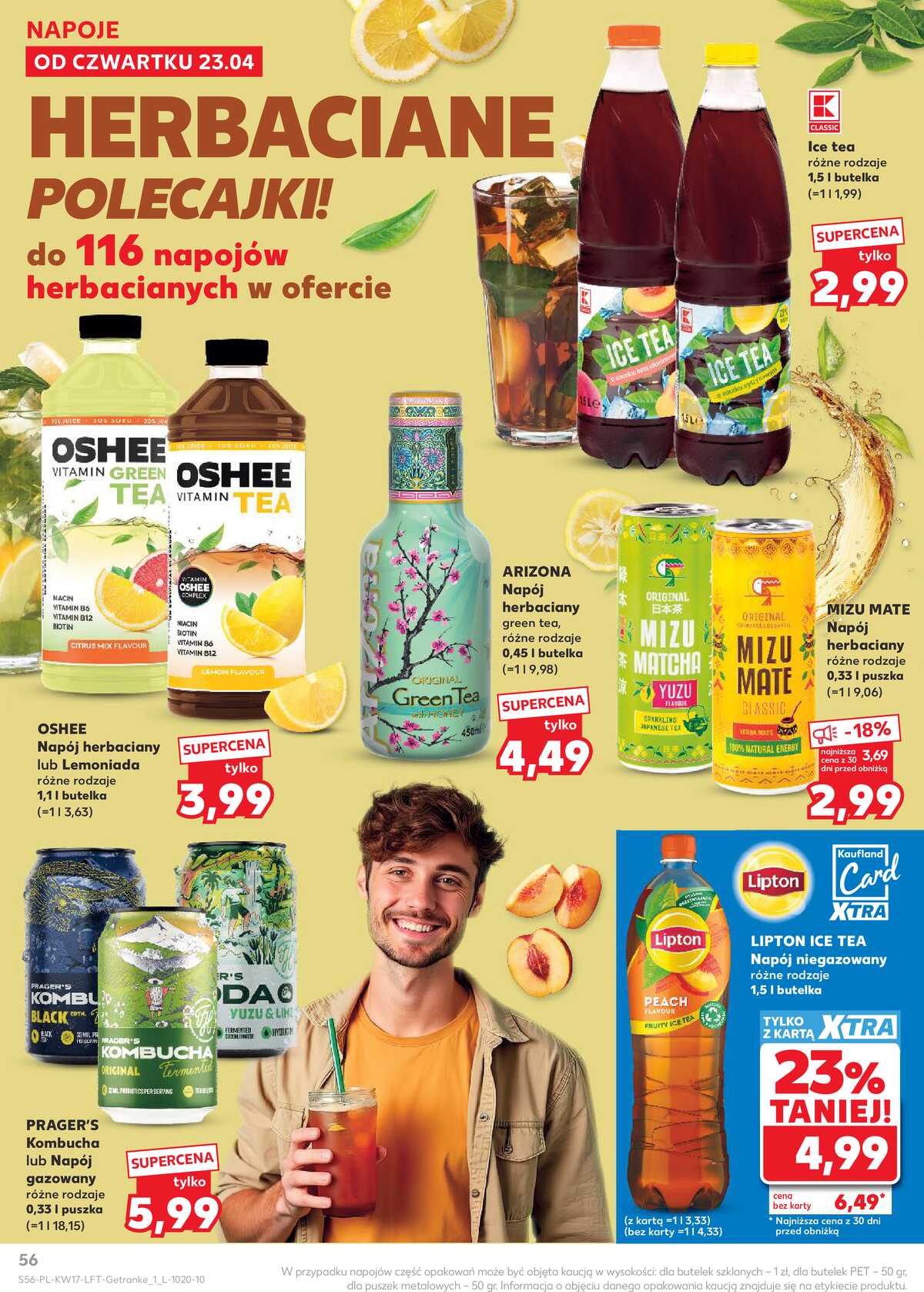 Leták Kaufland Polsko 23.4.-28.4.2026 - Noviny týdne strana 56