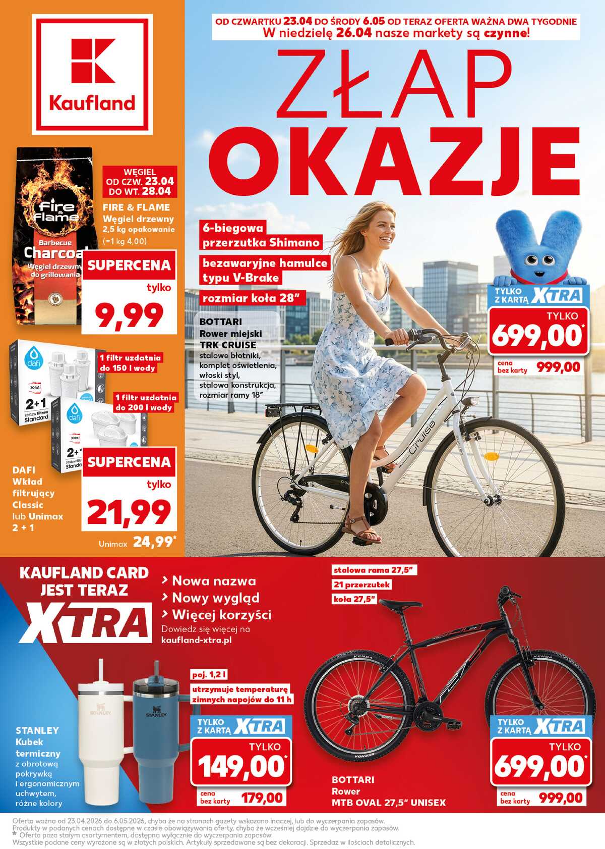 Leták Kaufland Polsko 23.4.-6.5.2026 strana 1