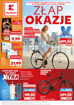 Leták Kaufland Polsko 23.4.-6.5.2026
