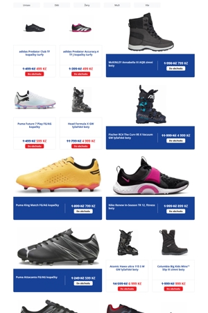 Intersport Boty - 22. 4. 2026