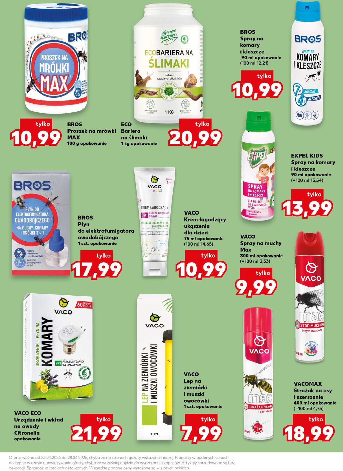 Leták Kaufland Polsko 23.4.-28.4.2026 strana 25