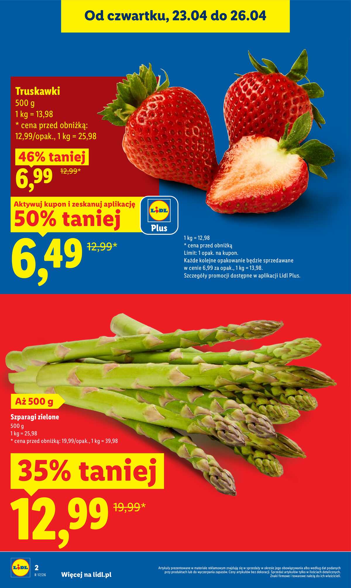 Leták Lidl Polsko 23.4.-26.4.2026 - Zpravodaj platný od 23.04 do 26.04 strana 2