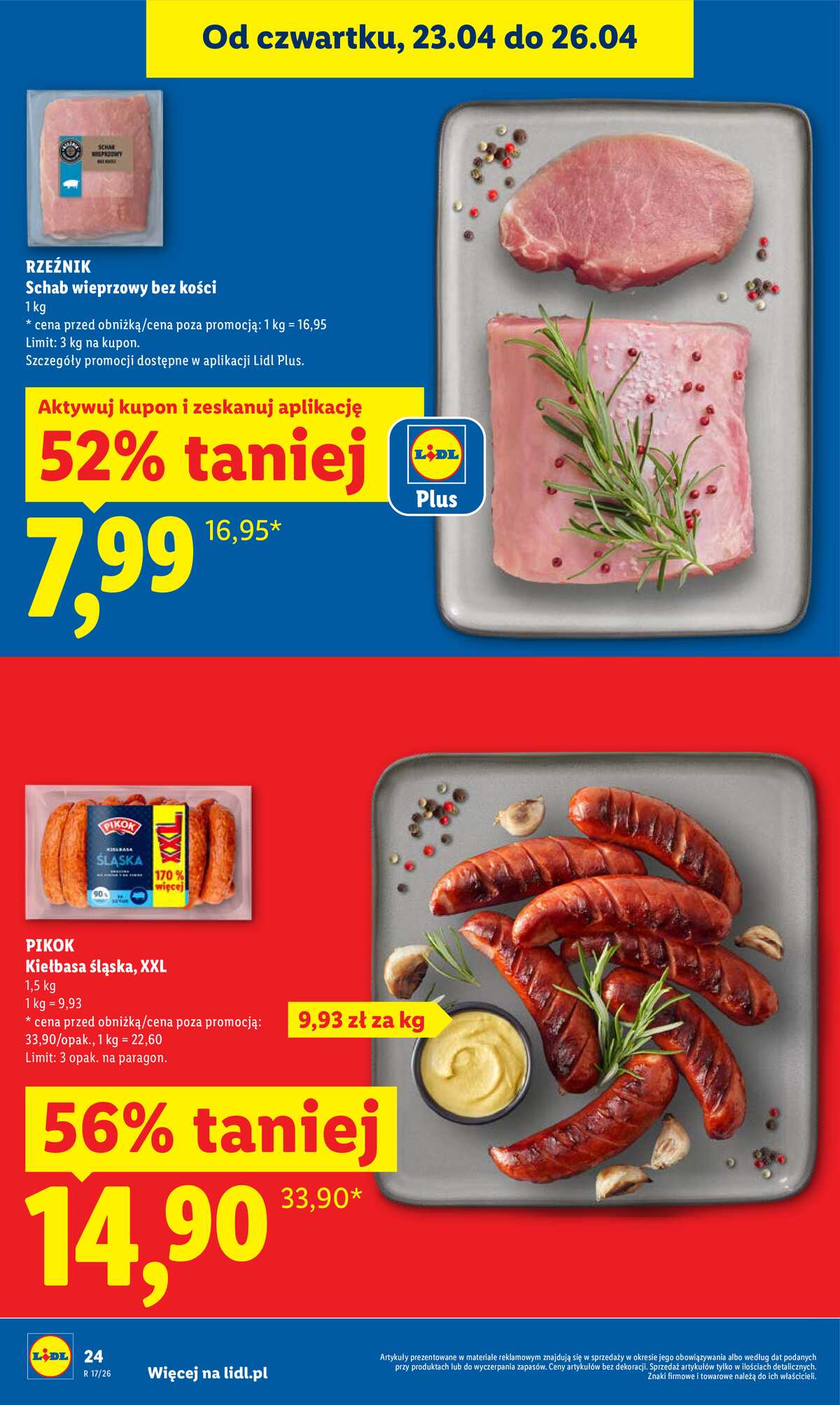 Leták Lidl Polsko 23.4.-26.4.2026 - Zpravodaj platný od 23.04 do 26.04 strana 24