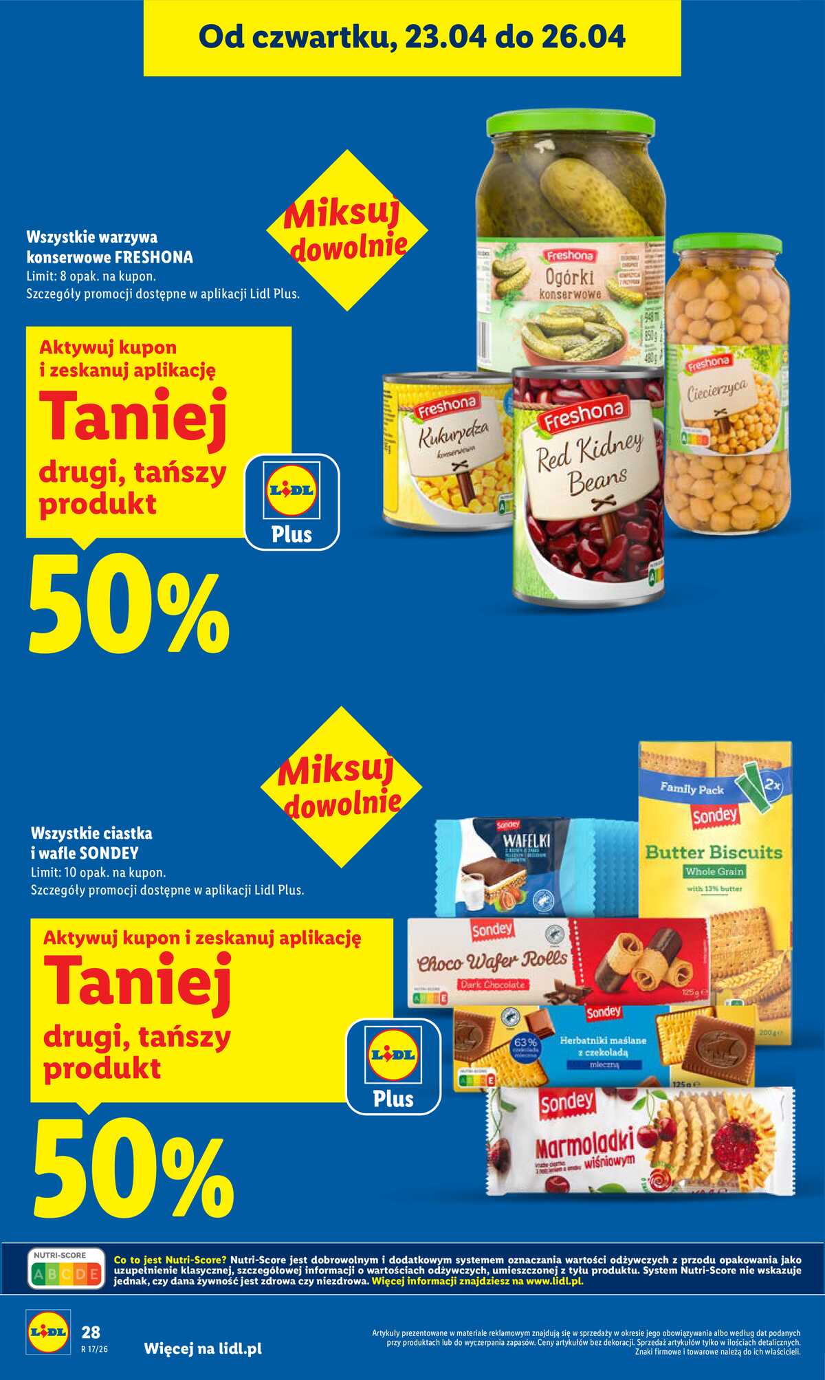 Leták Lidl Polsko 23.4.-26.4.2026 - Zpravodaj platný od 23.04 do 26.04 strana 28
