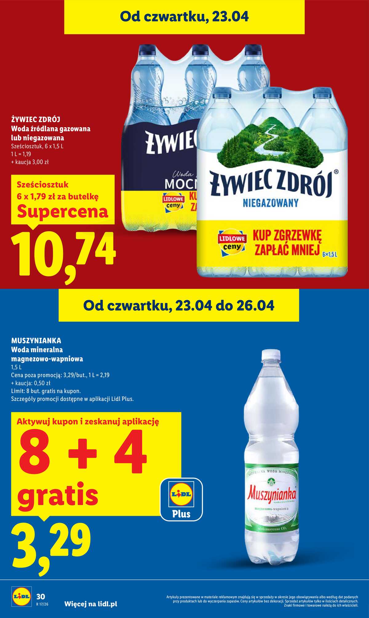 Leták Lidl Polsko 23.4.-26.4.2026 - Zpravodaj platný od 23.04 do 26.04 strana 30