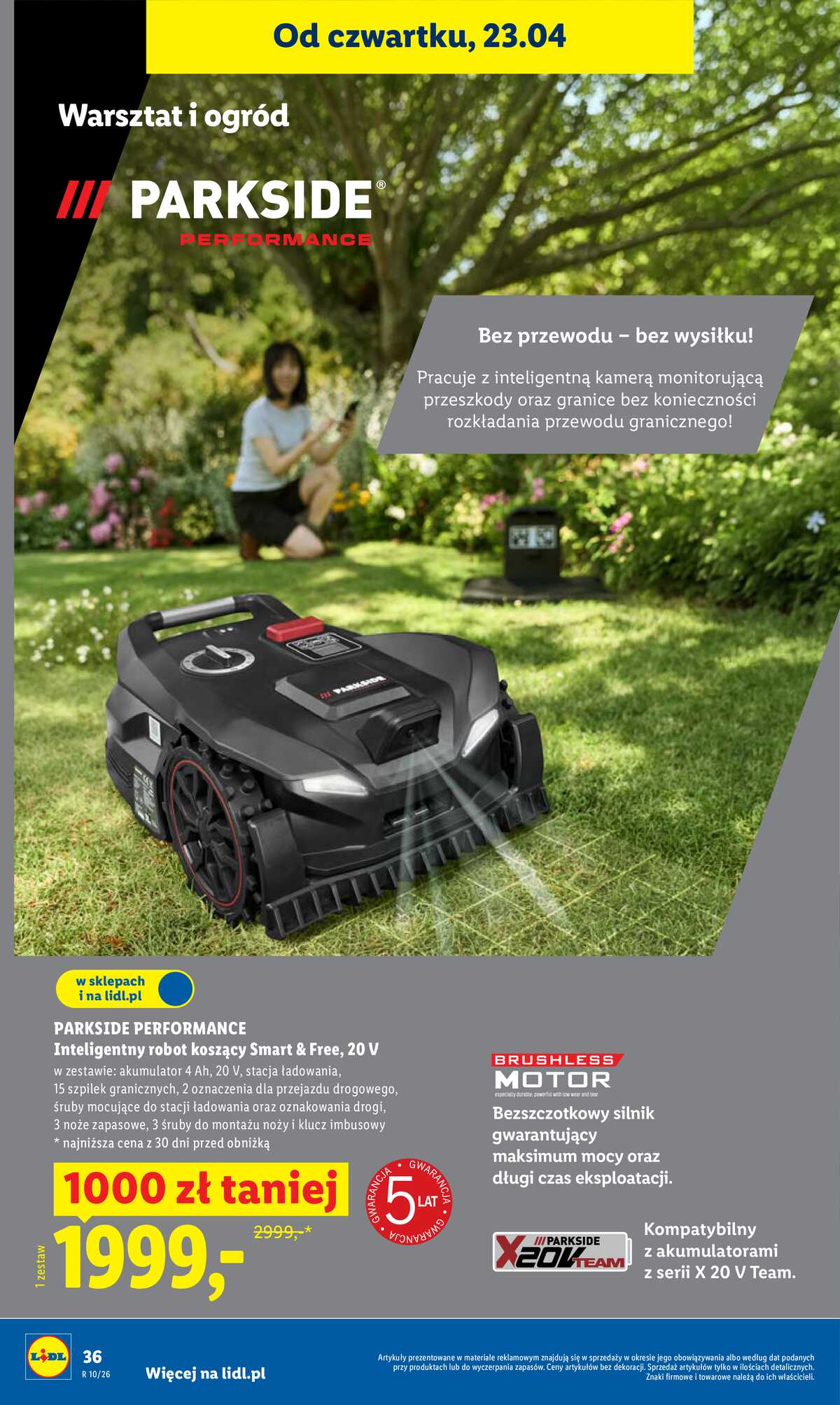 Leták Lidl Polsko 23.4.-26.4.2026 - Zpravodaj platný od 23.04 do 26.04 strana 36