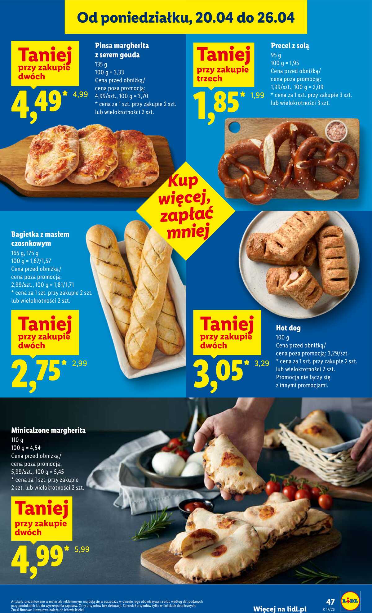 Leták Lidl Polsko 23.4.-26.4.2026 - Zpravodaj platný od 23.04 do 26.04 strana 47