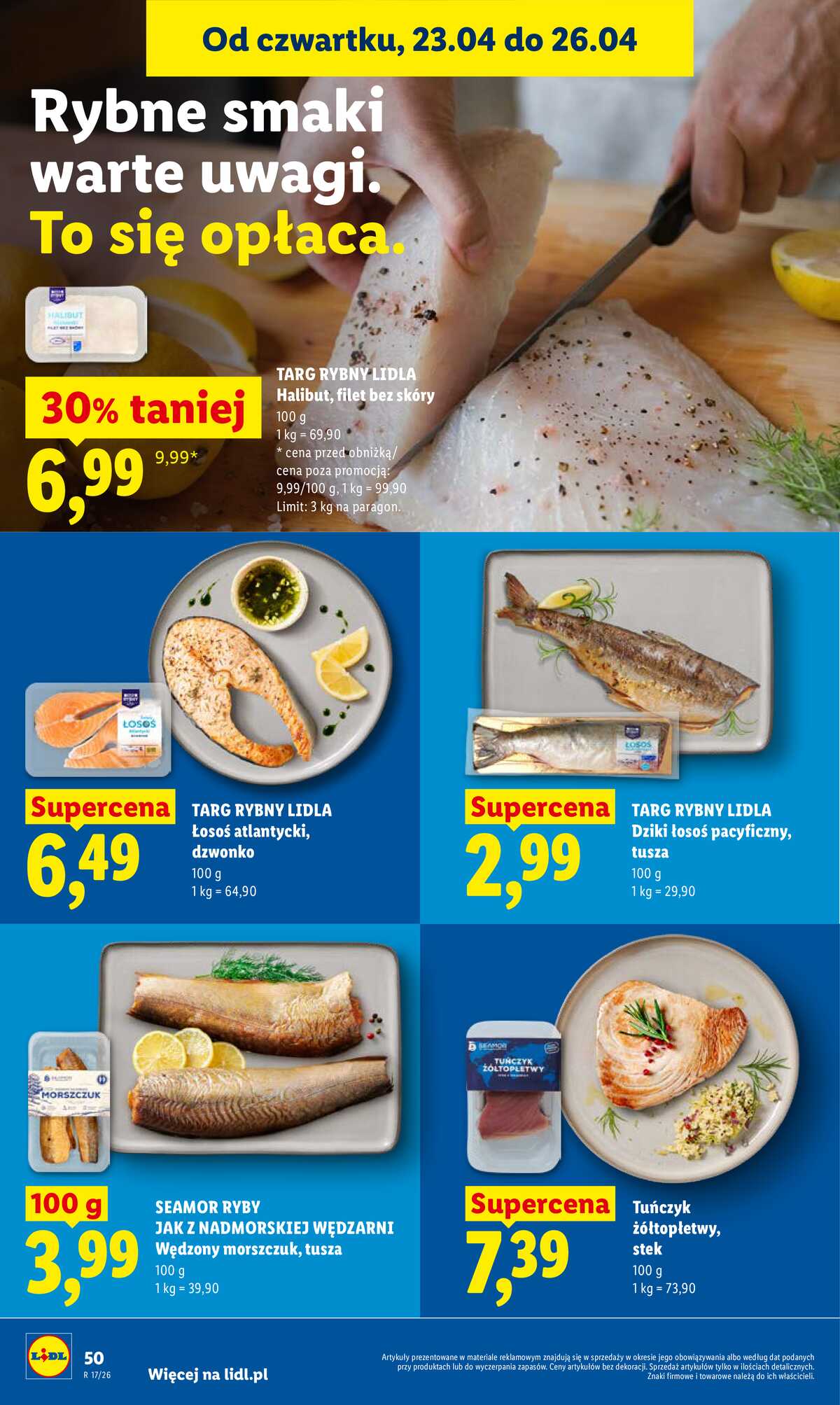 Leták Lidl Polsko 23.4.-26.4.2026 - Zpravodaj platný od 23.04 do 26.04 strana 50