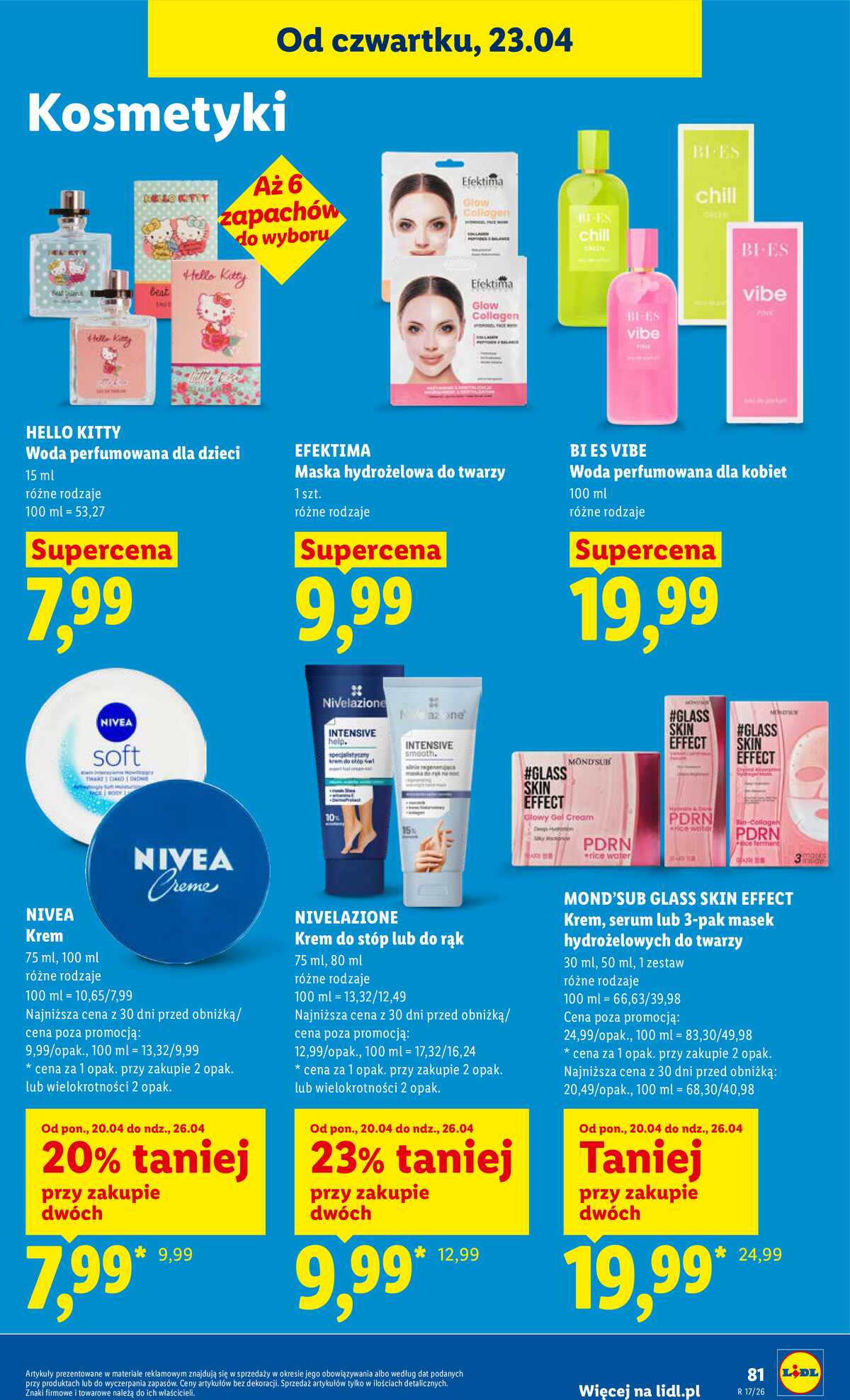 Leták Lidl Polsko 23.4.-26.4.2026 - Zpravodaj platný od 23.04 do 26.04 strana 81