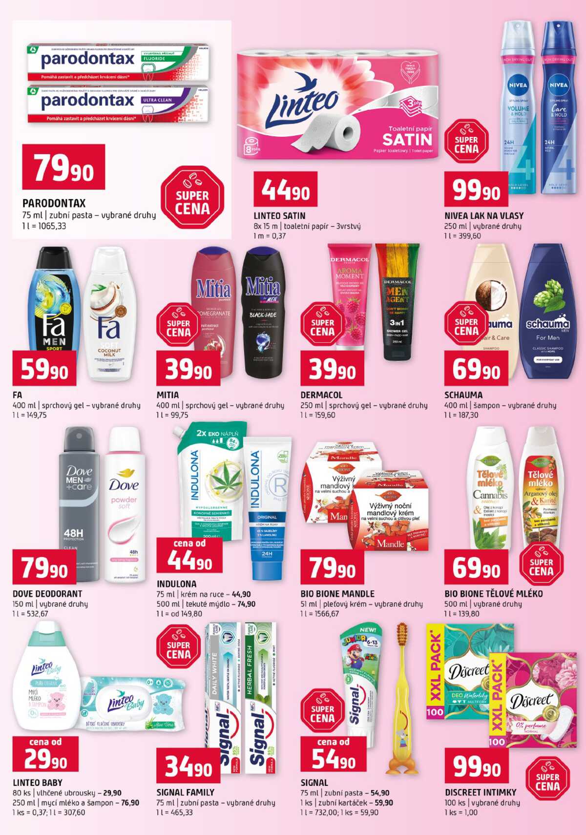 Terno České Budějovice, Třeboň, Trhové sviny, Bechyně, Týn nad Vltavou, Hradec Králové, Olomouc, Borovany, Zlín, Český Krumlov od 29.4. do 5.5.2026 strana 14