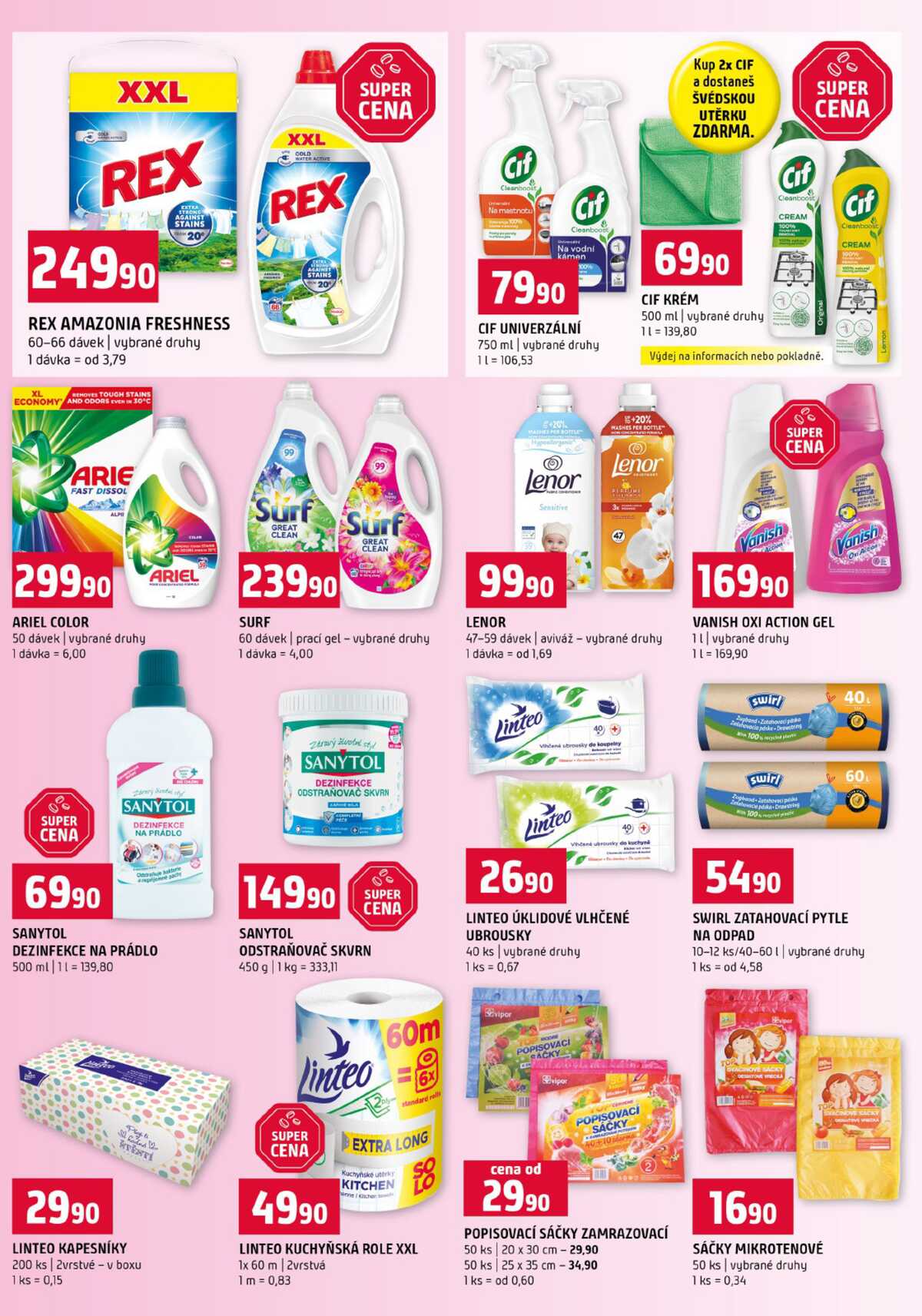 Terno České Budějovice, Třeboň, Trhové sviny, Bechyně, Týn nad Vltavou, Hradec Králové, Olomouc, Borovany, Zlín, Český Krumlov od 29.4. do 5.5.2026 strana 15