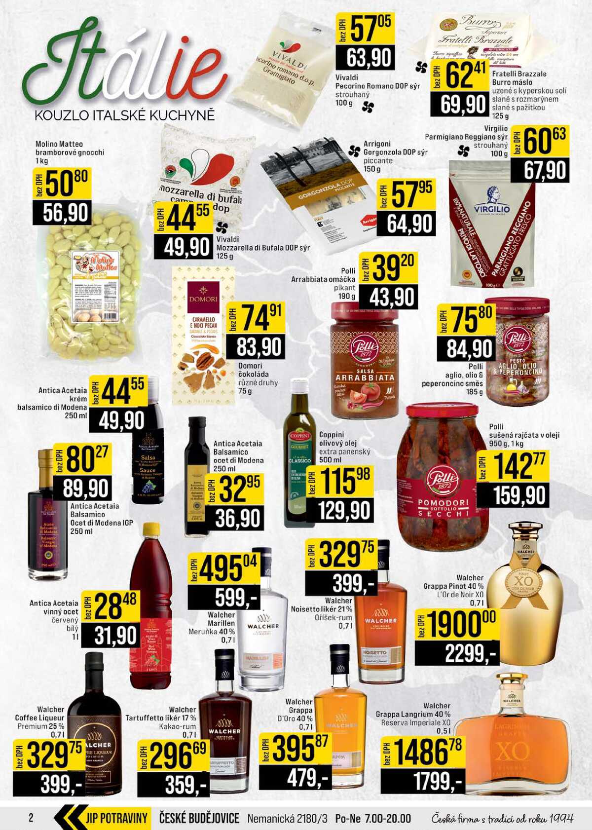 JIP Cash & Carry Brno, Praha, Ostrava, Jilemnice, Pardubice, Ostrava, Karlovy Vary, Olomouc a Zlín od 22.4. do 28.4.2026 strana 2