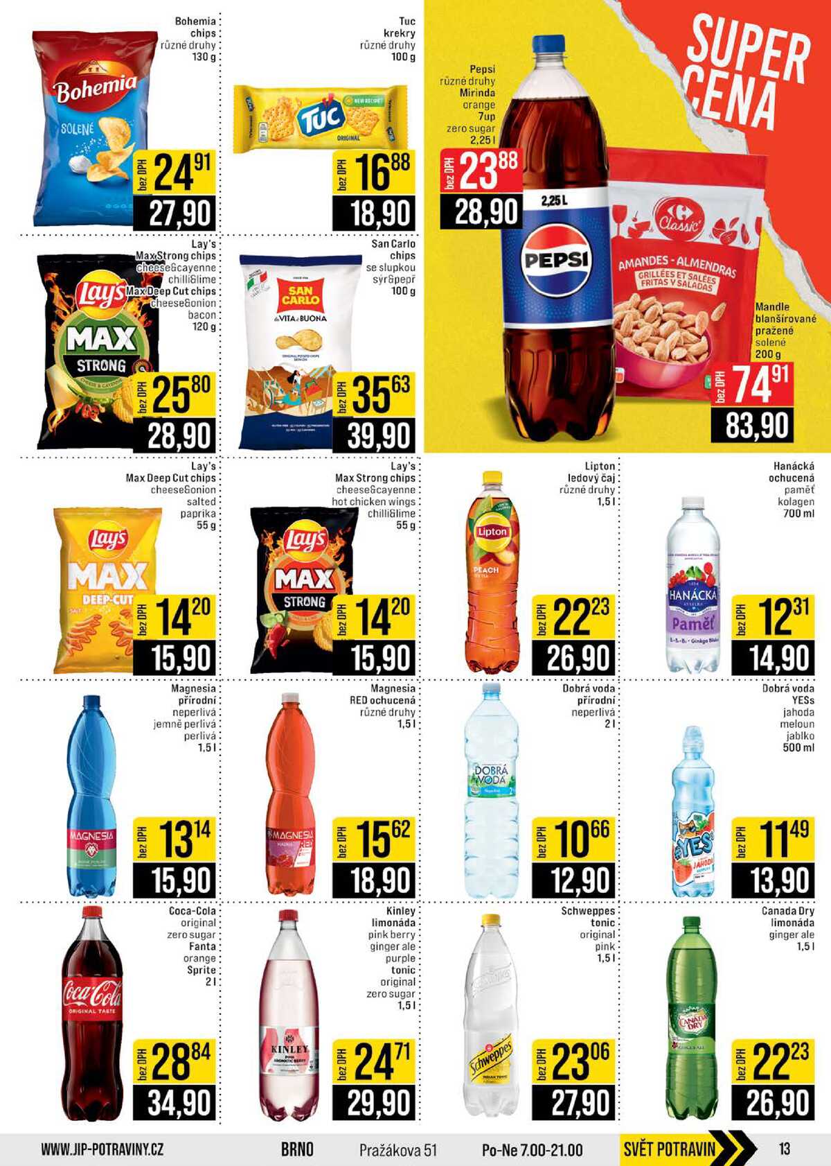 JIP Cash & Carry Brno, Praha, Ostrava, Jilemnice, Pardubice, Ostrava, Karlovy Vary, Olomouc a Zlín od 22.4. do 28.4.2026 strana 13