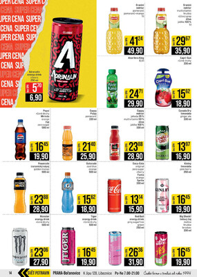 JIP Cash & Carry Brno, Praha, Ostrava, Jilemnice, Pardubice, Ostrava, Karlovy Vary, Olomouc a Zlín od 22.4. do 28.4.2026