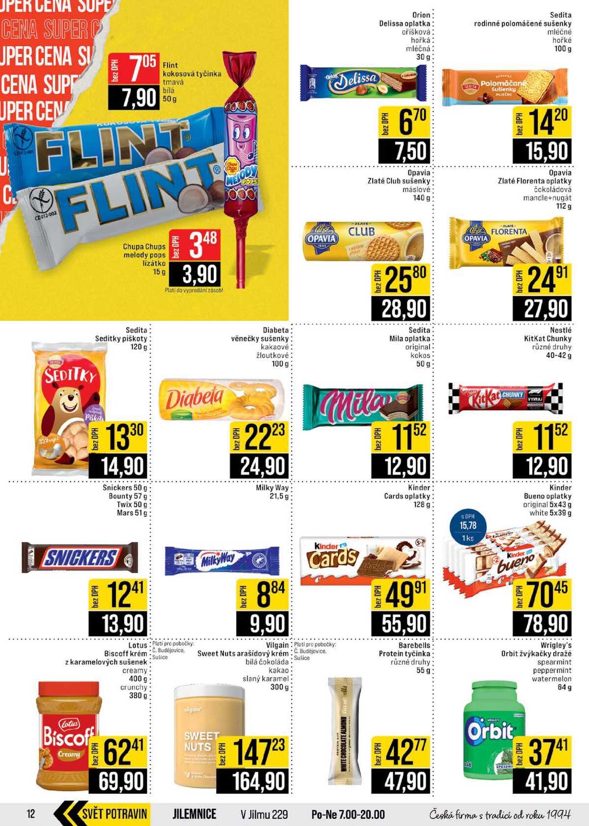 JIP Cash & Carry České Budějovice, Most, Náchod, Polička, Sušice a Svoboda nad Úpou od 22.4. do 28.4.2026 strana 12