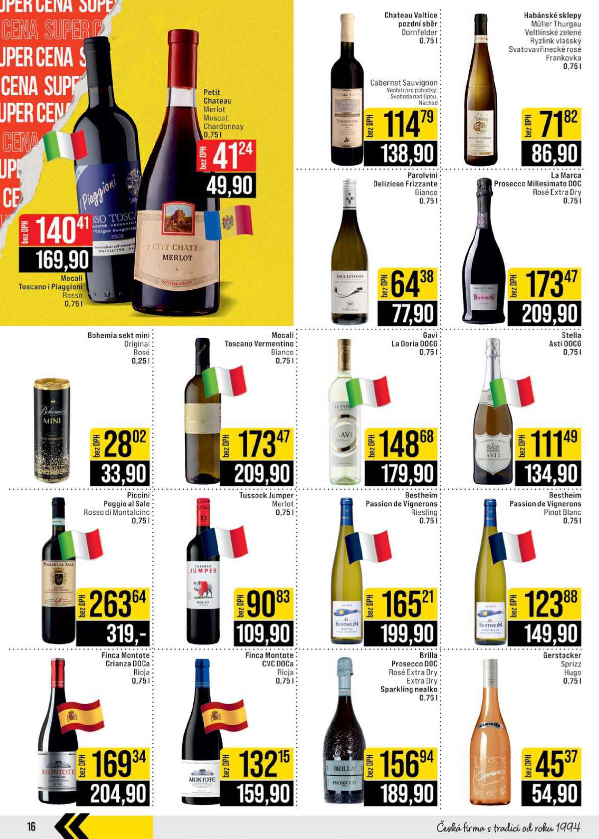 JIP Cash & Carry České Budějovice, Most, Náchod, Polička, Sušice a Svoboda nad Úpou od 22.4. do 28.4.2026 strana 16