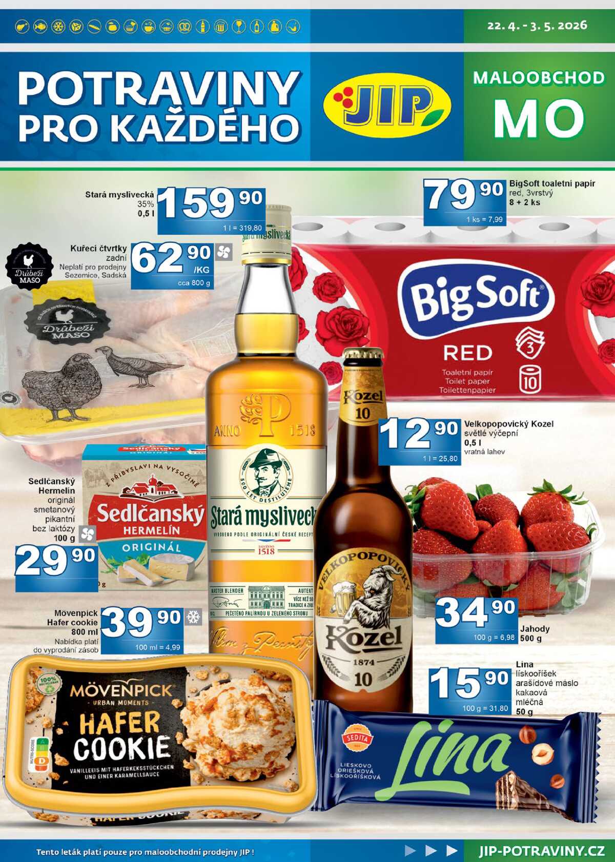 JIP Maloobchod od 22.4. do 28.4.2026 strana 1