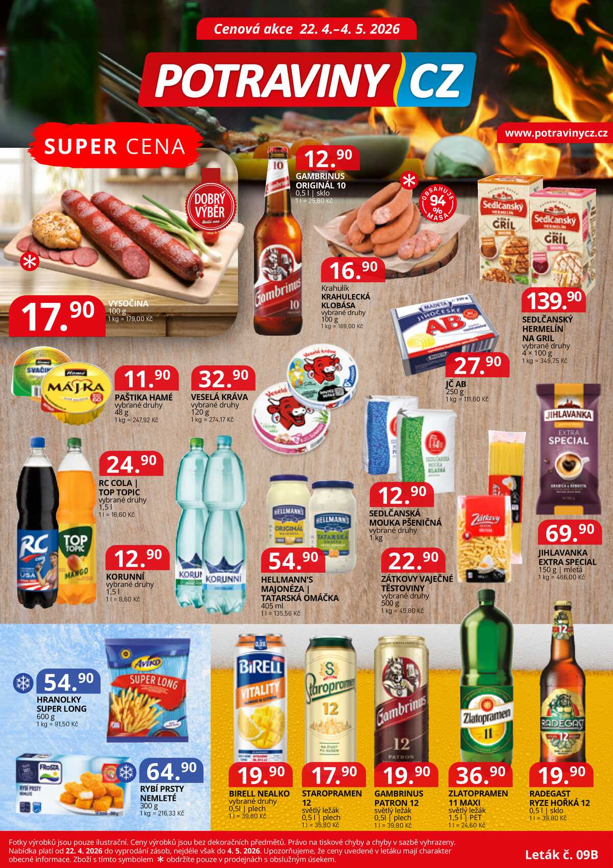 Potraviny CZ do 5.5. strana 1