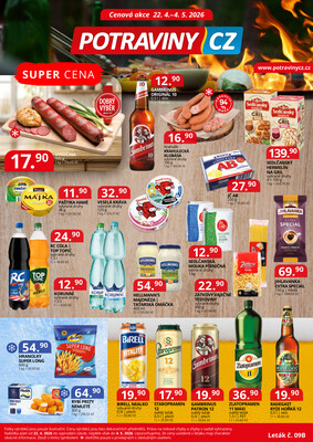 Potraviny CZ letáky