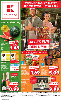 Leták Kaufland Německo 27.4.-29.4.2026