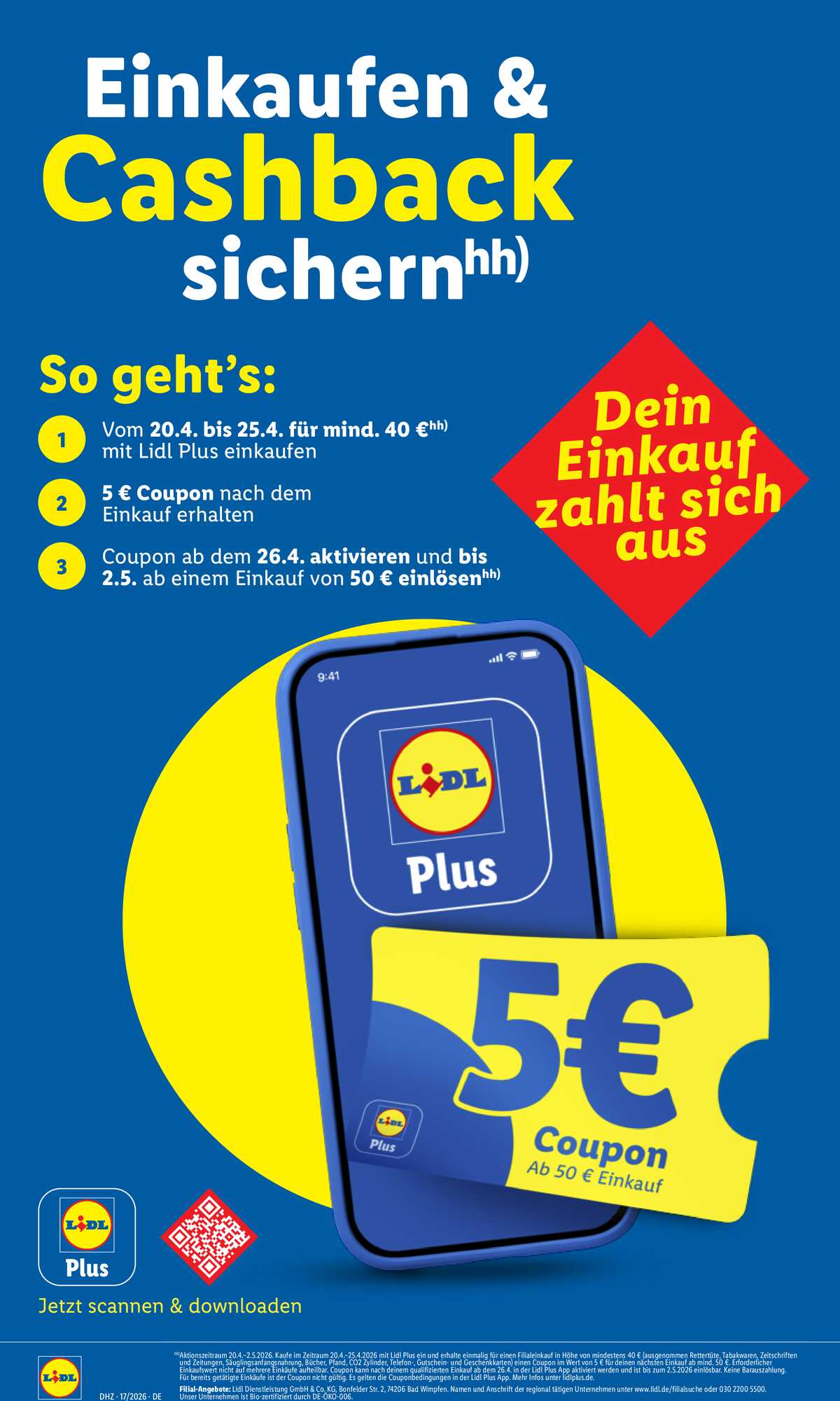 Leták Lidl Německo 20.4.-25.4.2026 strana 4