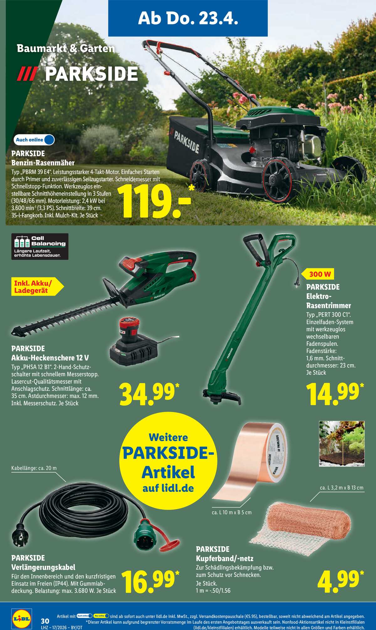 Leták Lidl Německo 20.4.-25.4.2026 strana 50