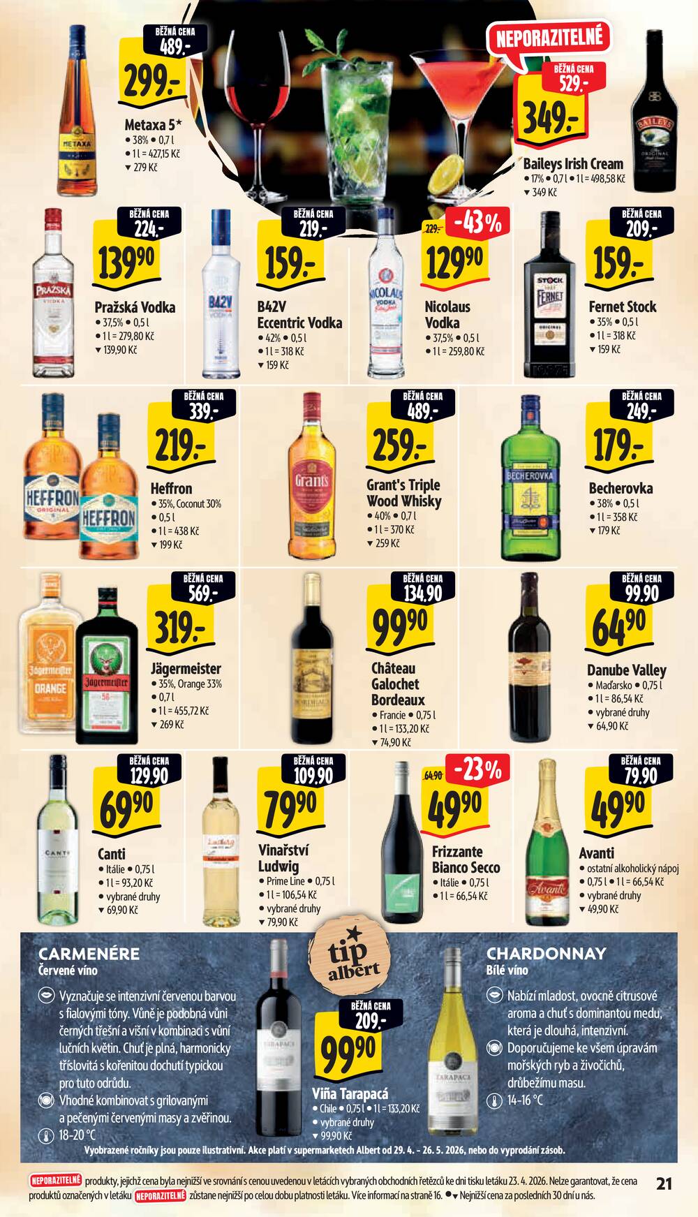 Leták Albert - Albert Supermarket Jihomoravský od 29.4. do 5.5.2026 - strana 29