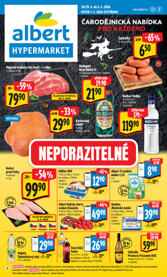 Leták Albert  Hypermarket od 29.4. do 5.5.2026