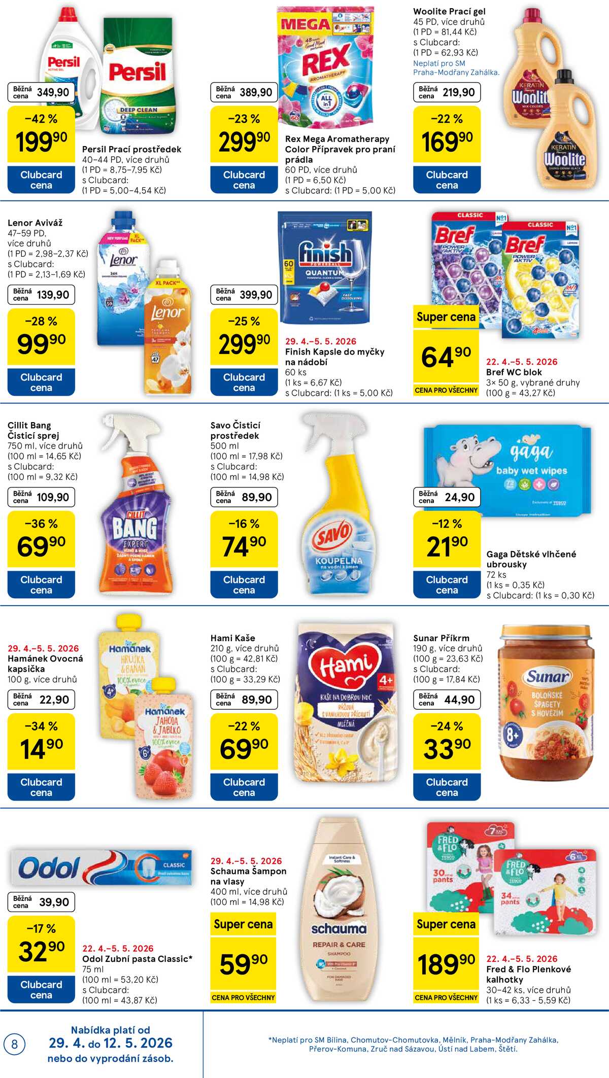 Tesco supermarkety od 29.4. do 5.5.2026 strana 8