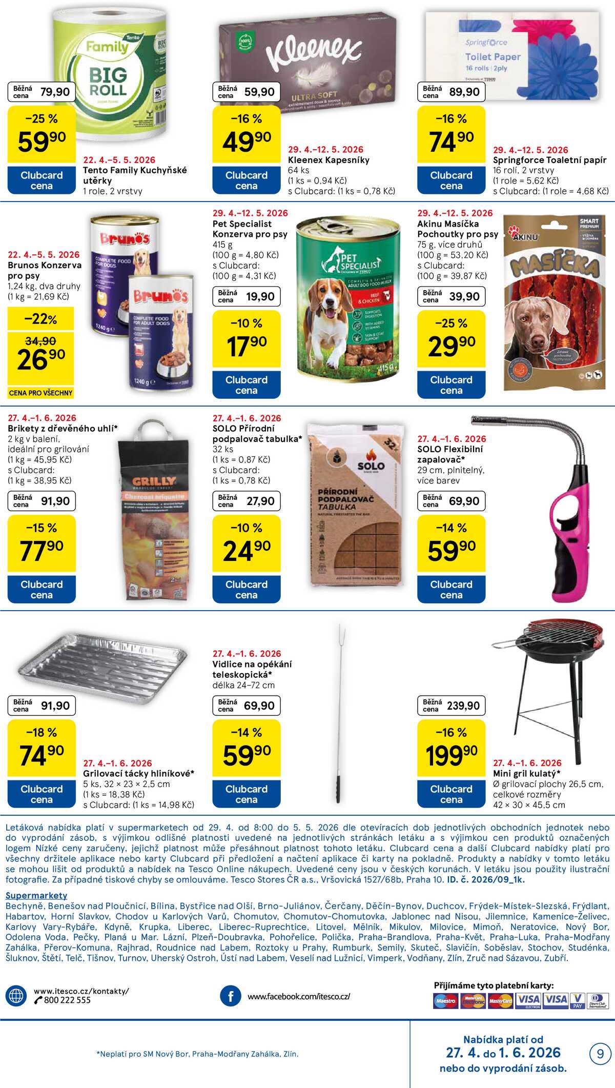 Tesco supermarkety od 29.4. do 5.5.2026 strana 9