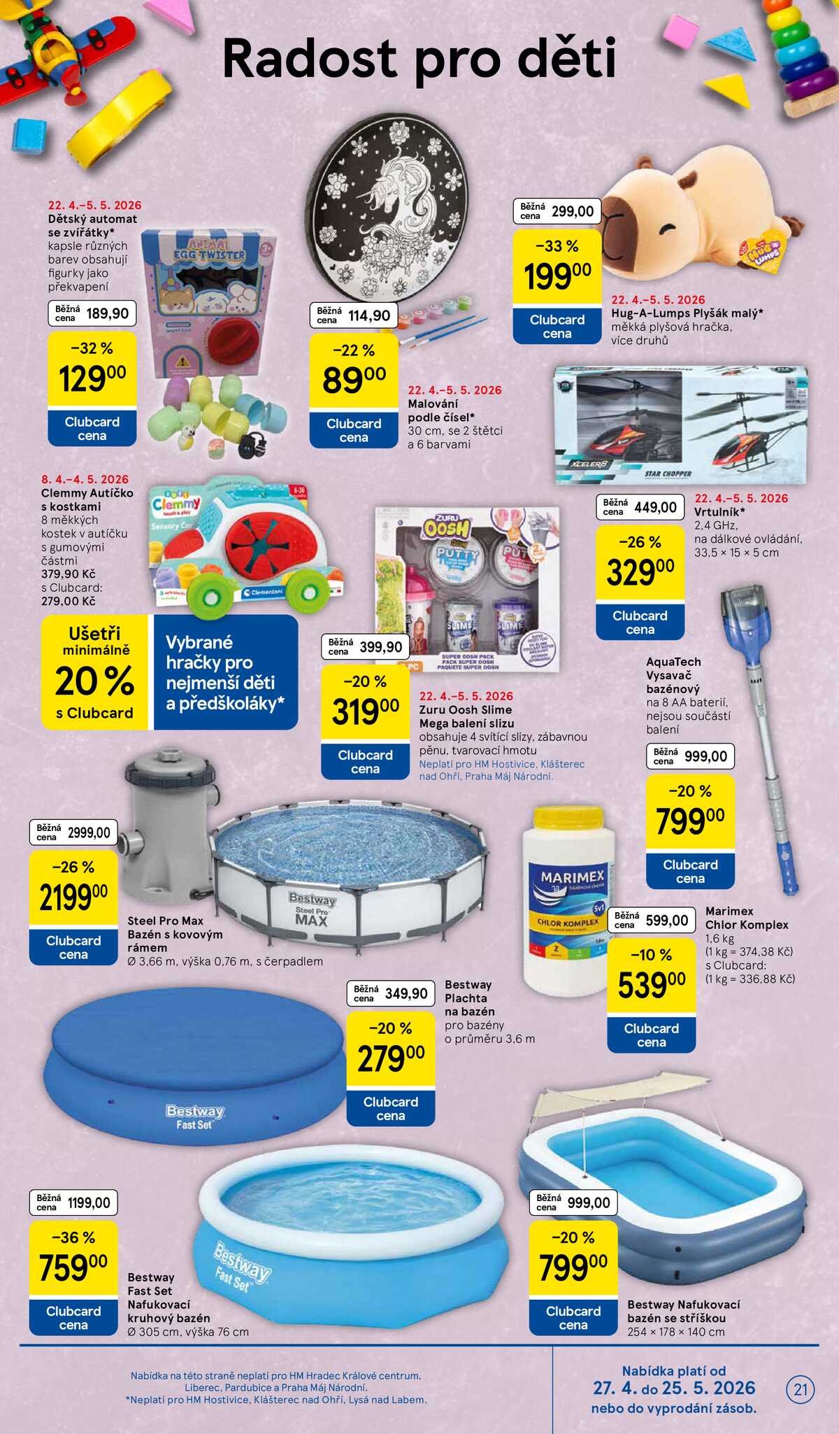 Tesco malé hypermarkety od 29.4. do 5.5.2026 strana 21