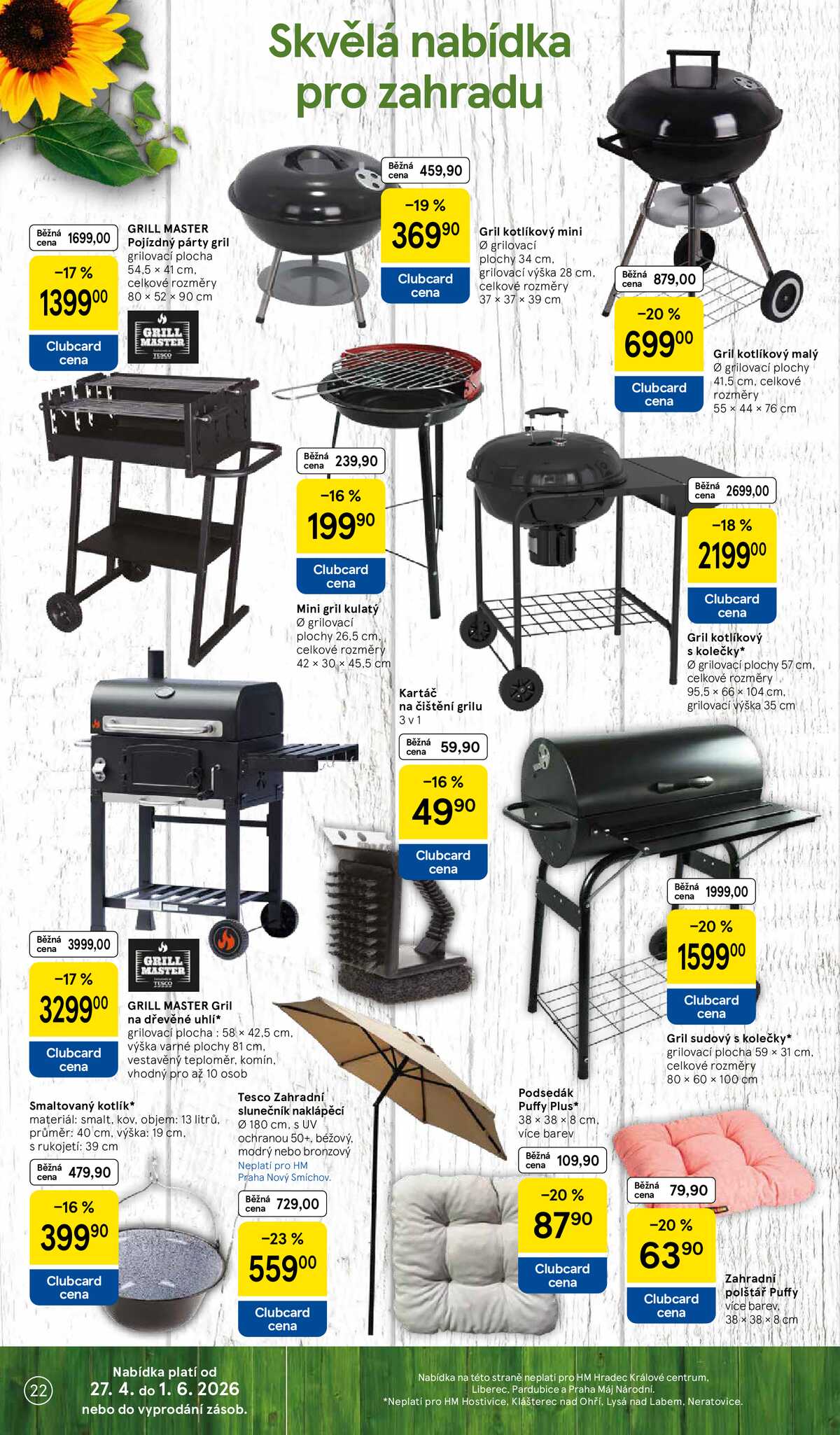 Tesco malé hypermarkety od 29.4. do 5.5.2026 strana 22