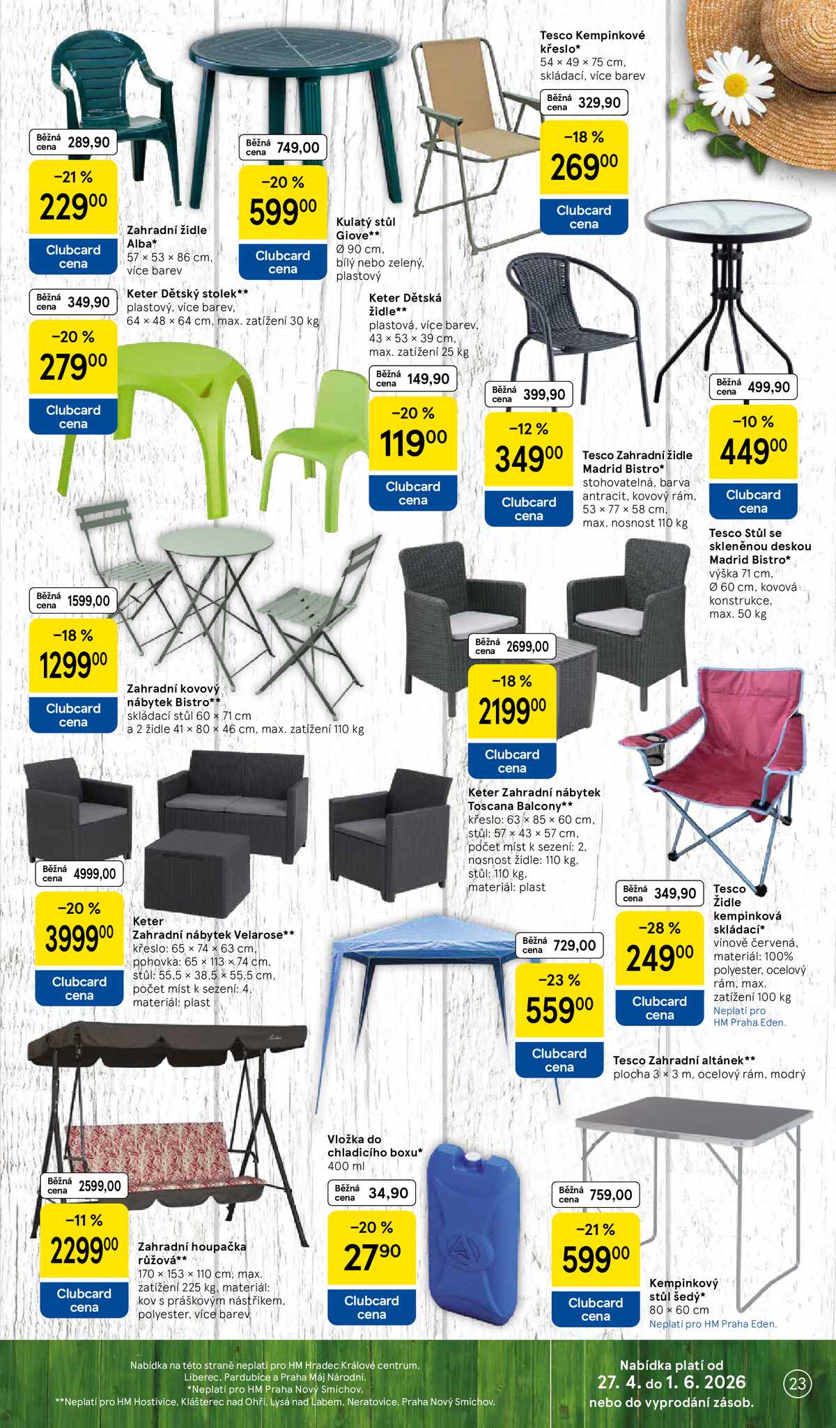 Tesco malé hypermarkety od 29.4. do 5.5.2026 strana 23