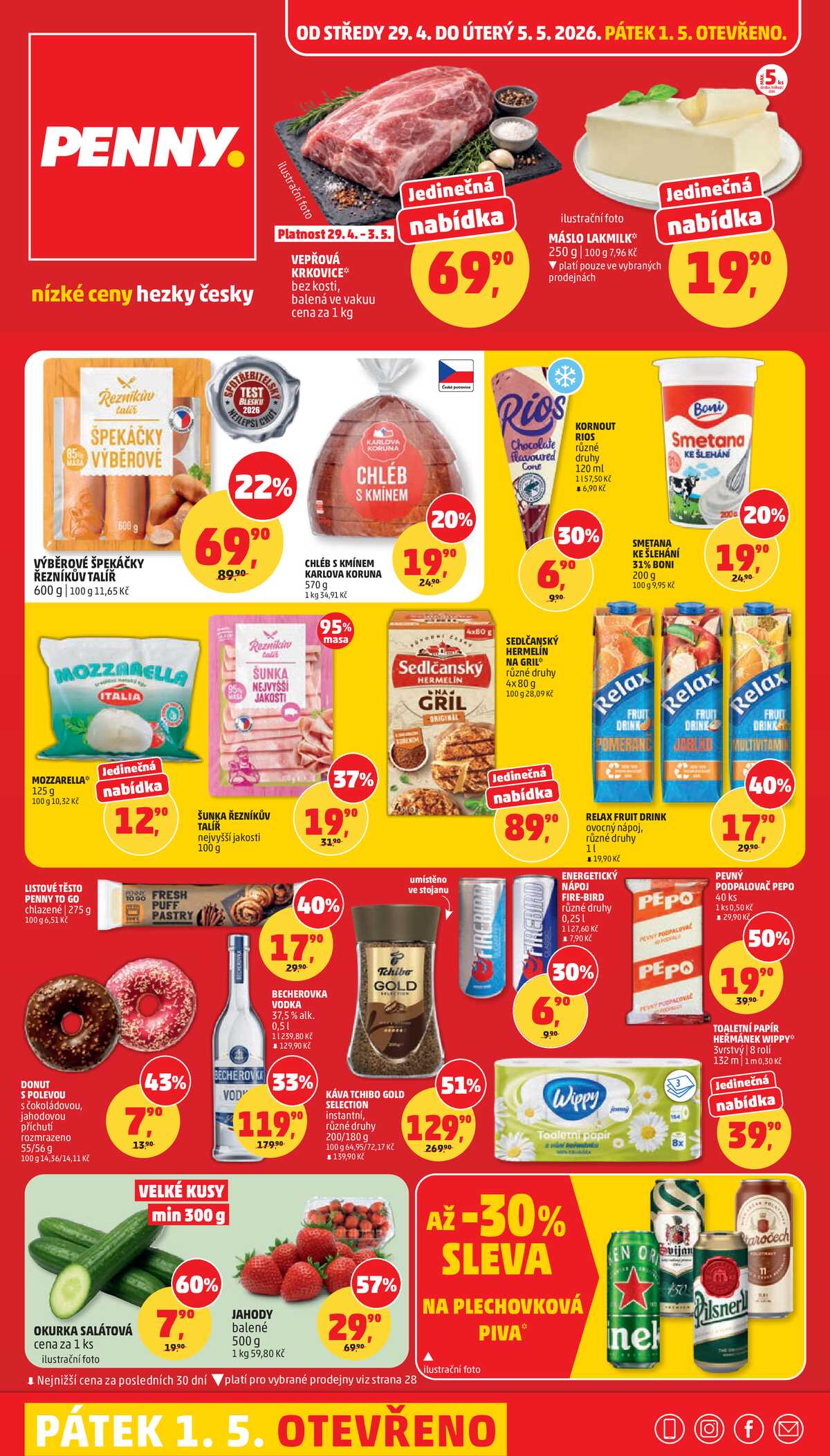 Penny Market od 29.4. do 5.5.2026 strana 1