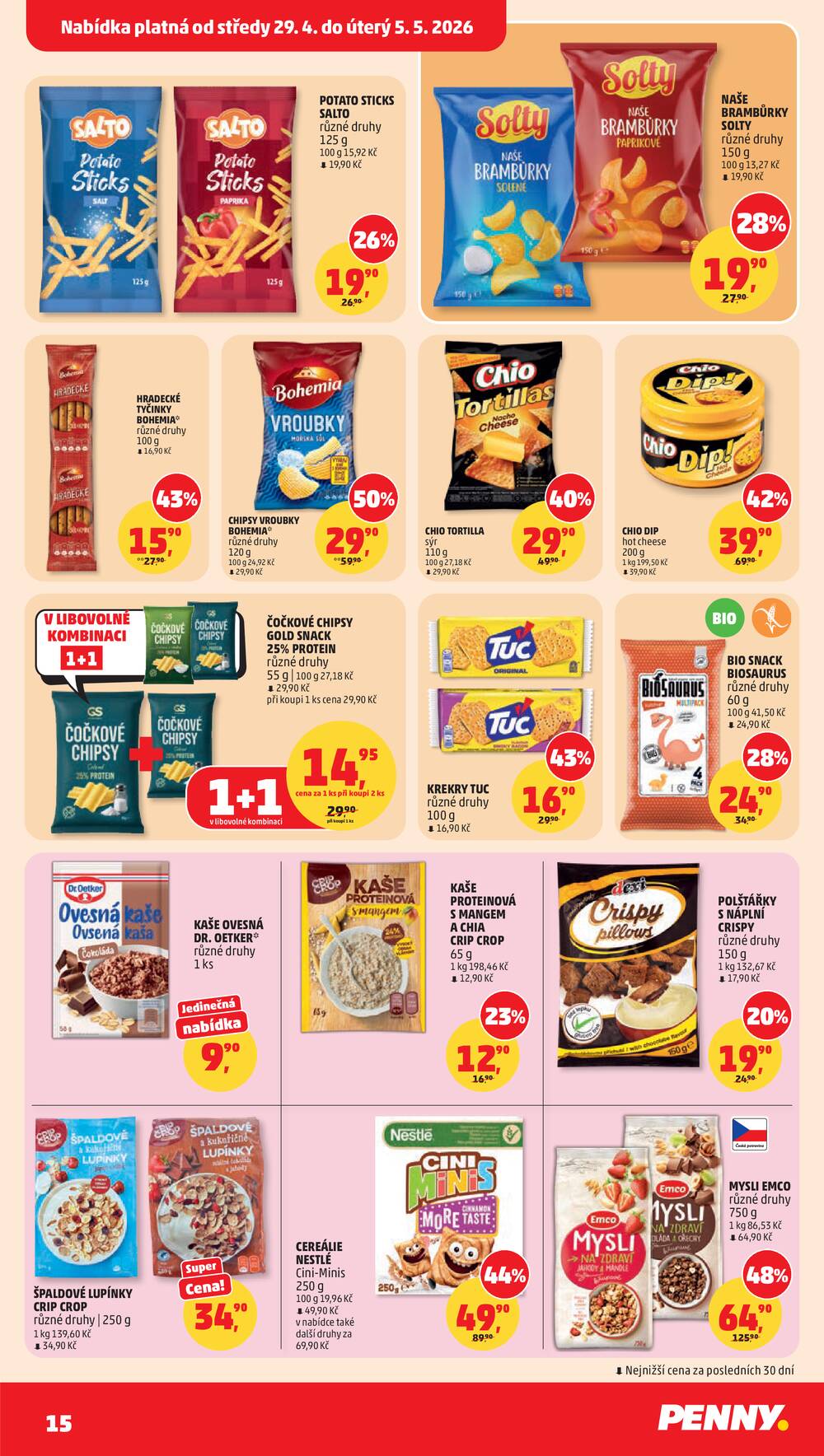 Penny Market od 29.4. do 5.5.2026