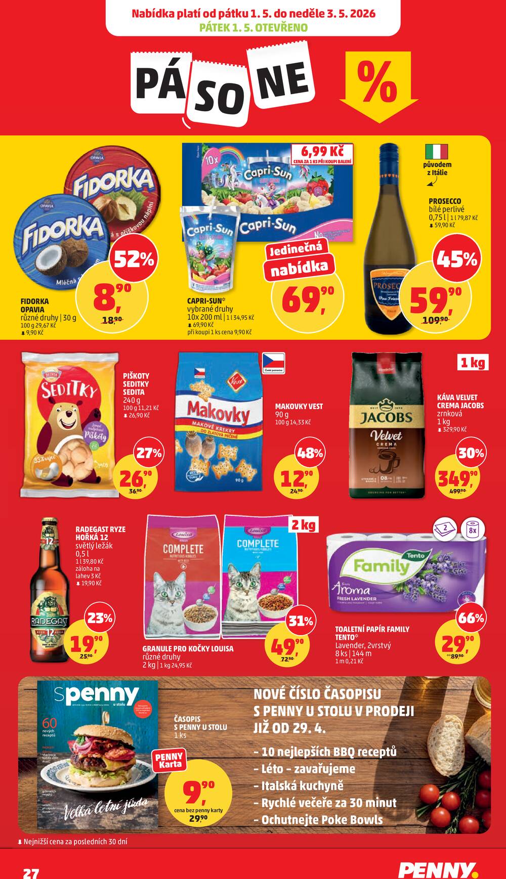 Penny Market od 29.4. do 5.5.2026