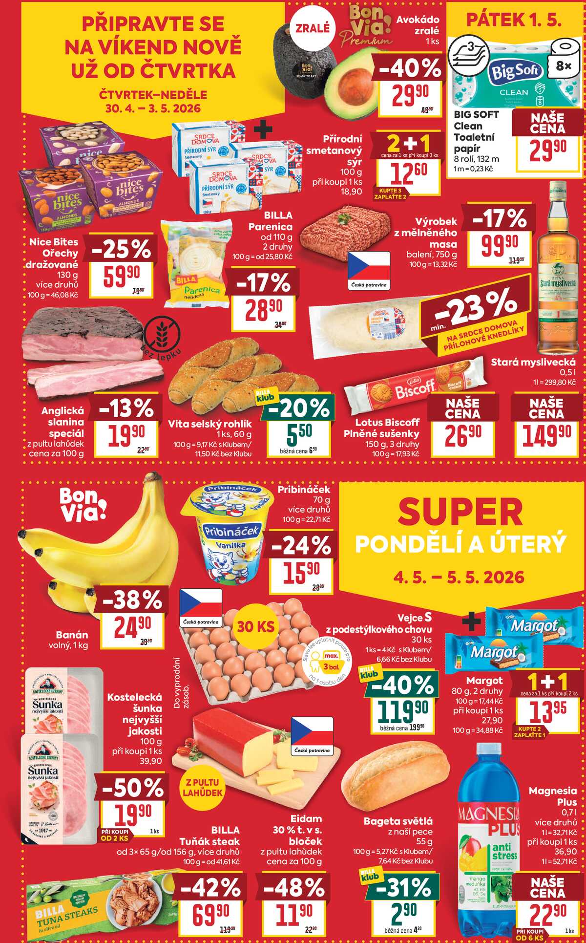 BILLA malý leták od 29.4. do 5.5.2026 strana 4