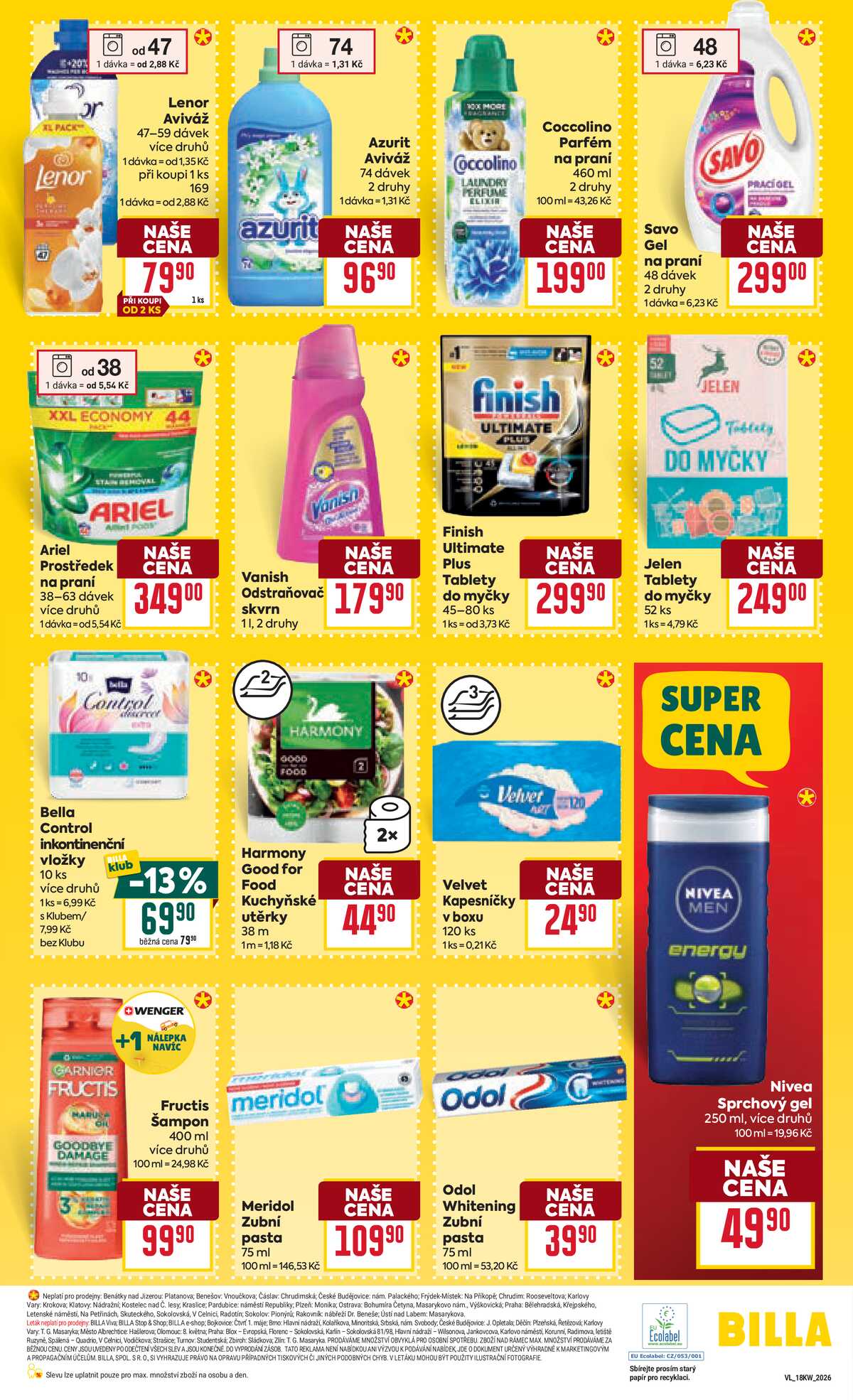 BILLA od 29.4. do 5.5.2026 strana 25